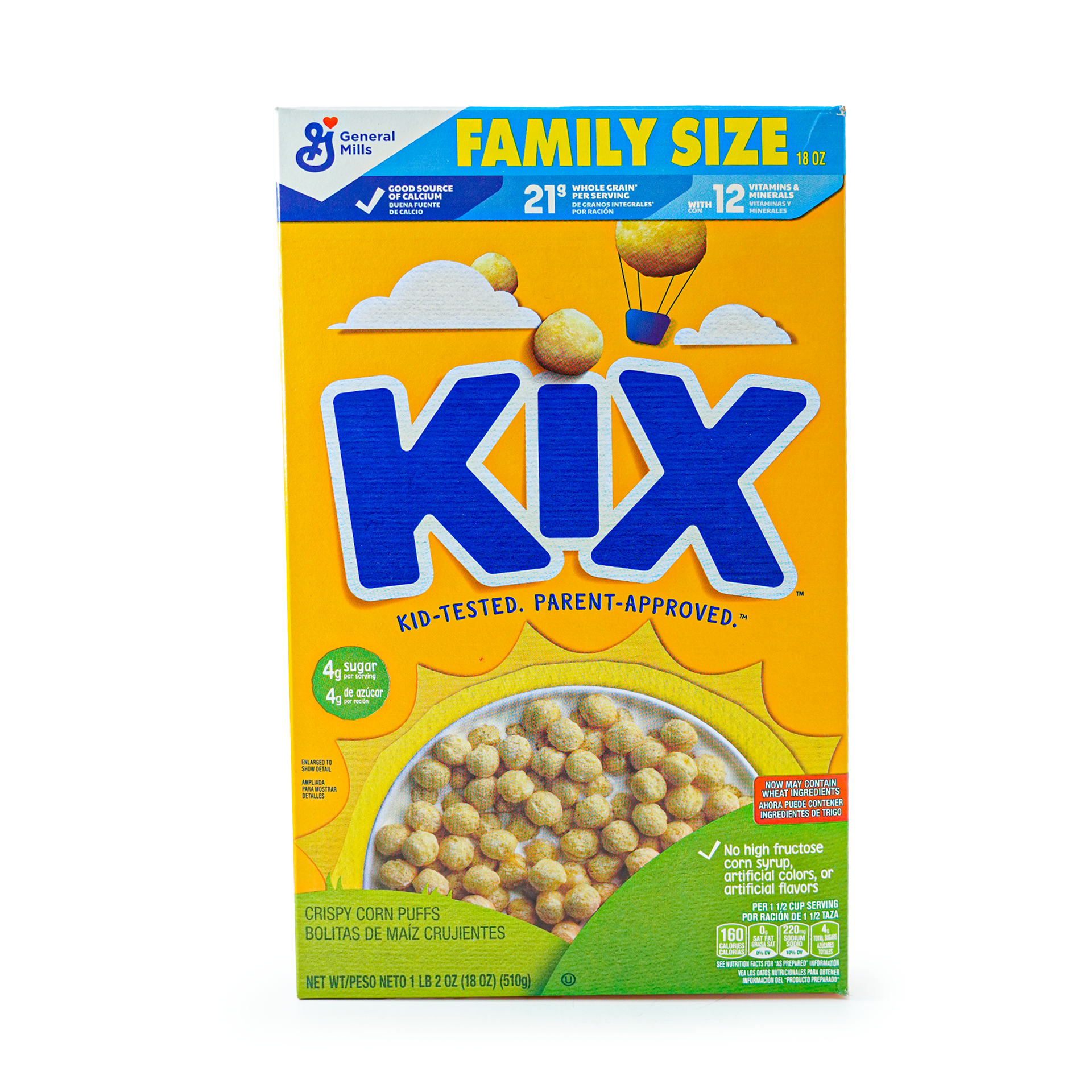 Kix Corn Puff Cereal