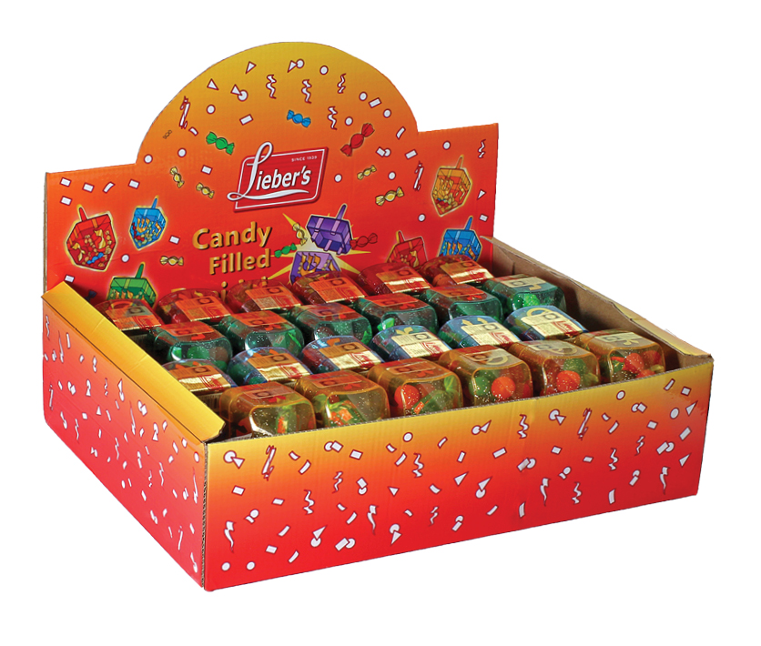 Dreidel Candy Filled