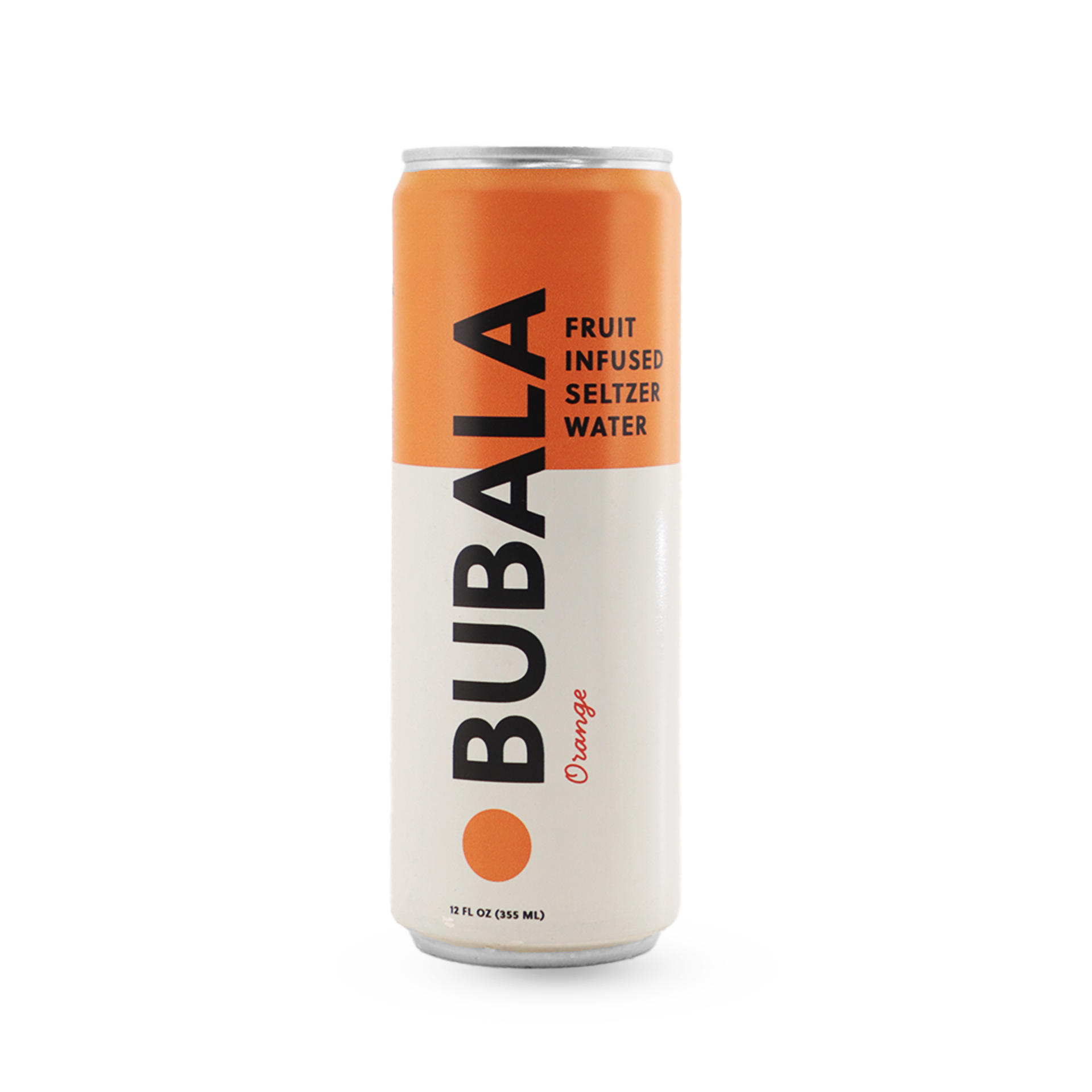 Orange Seltzer Water