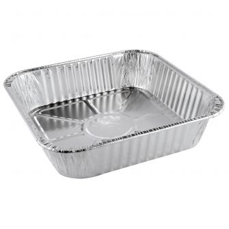 8" Square Aluminum Pans