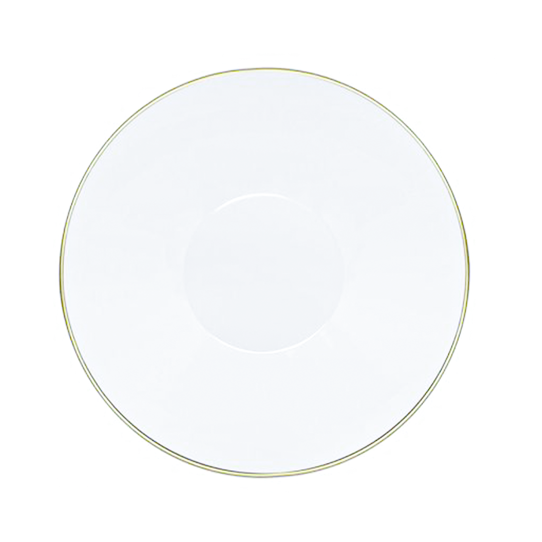Dessert Bowls White/Gold