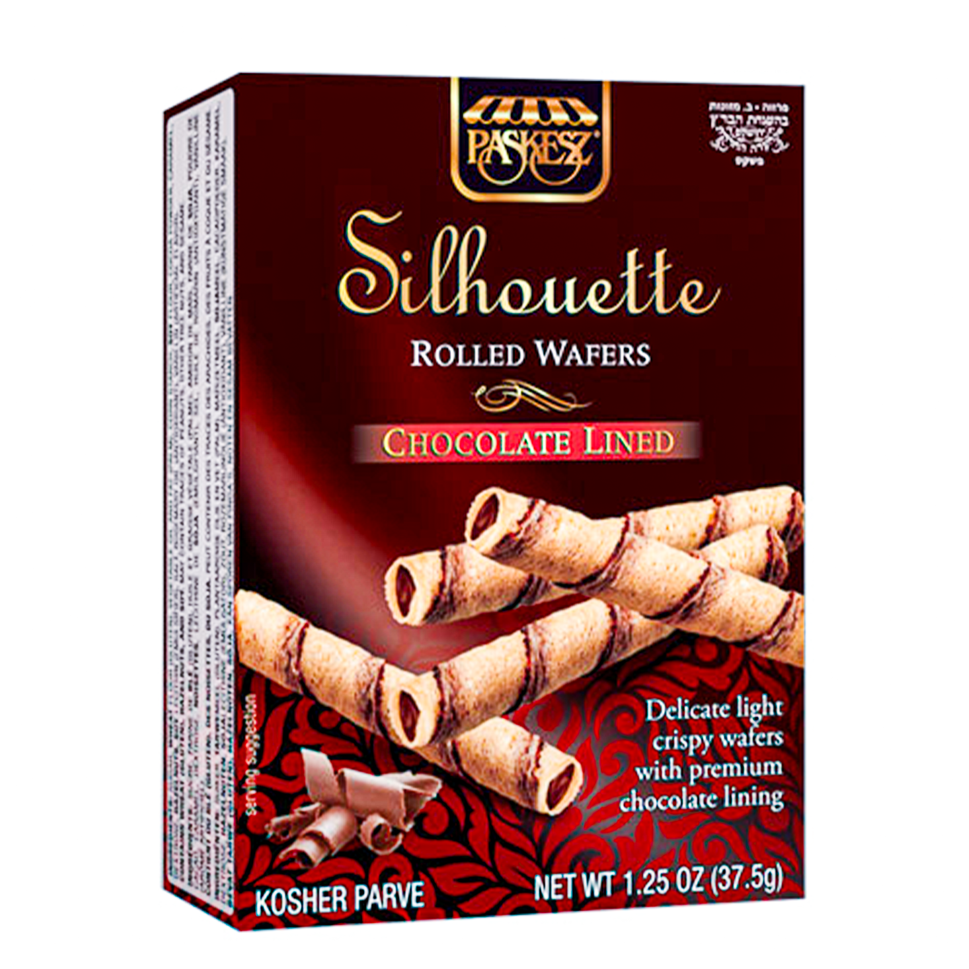Mini Rolled Wafers Lined