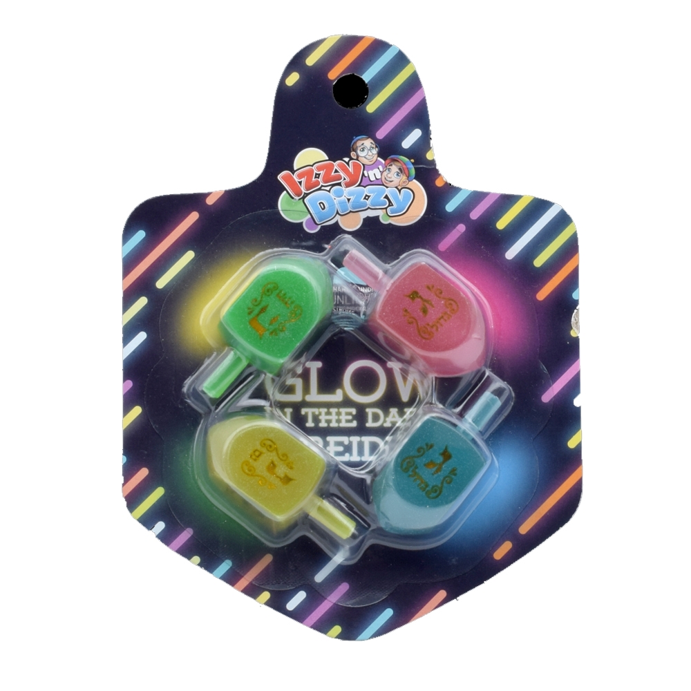 Dreidels Glow in the Dark