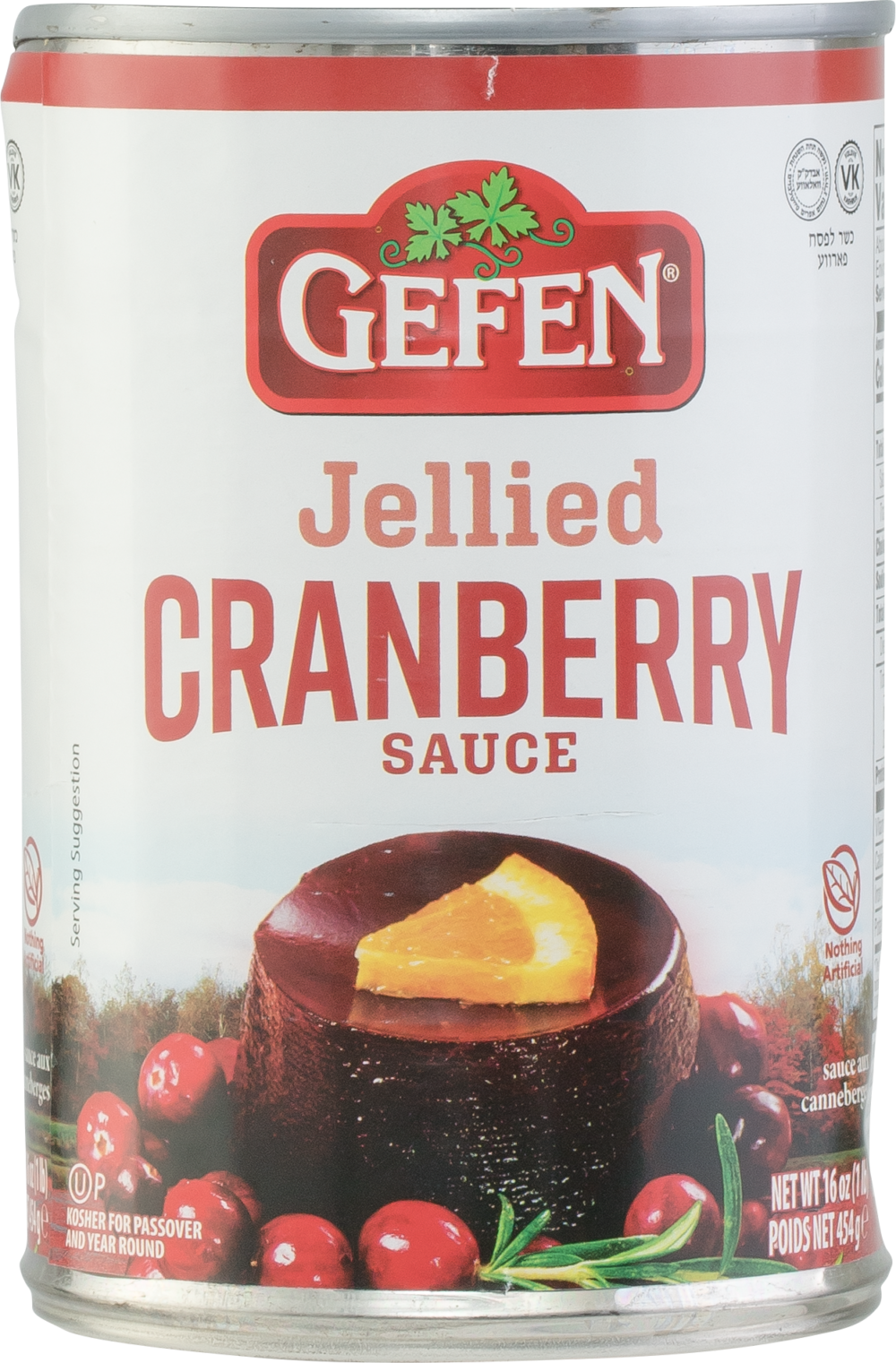 Gefen Cranberry Sc Jellied