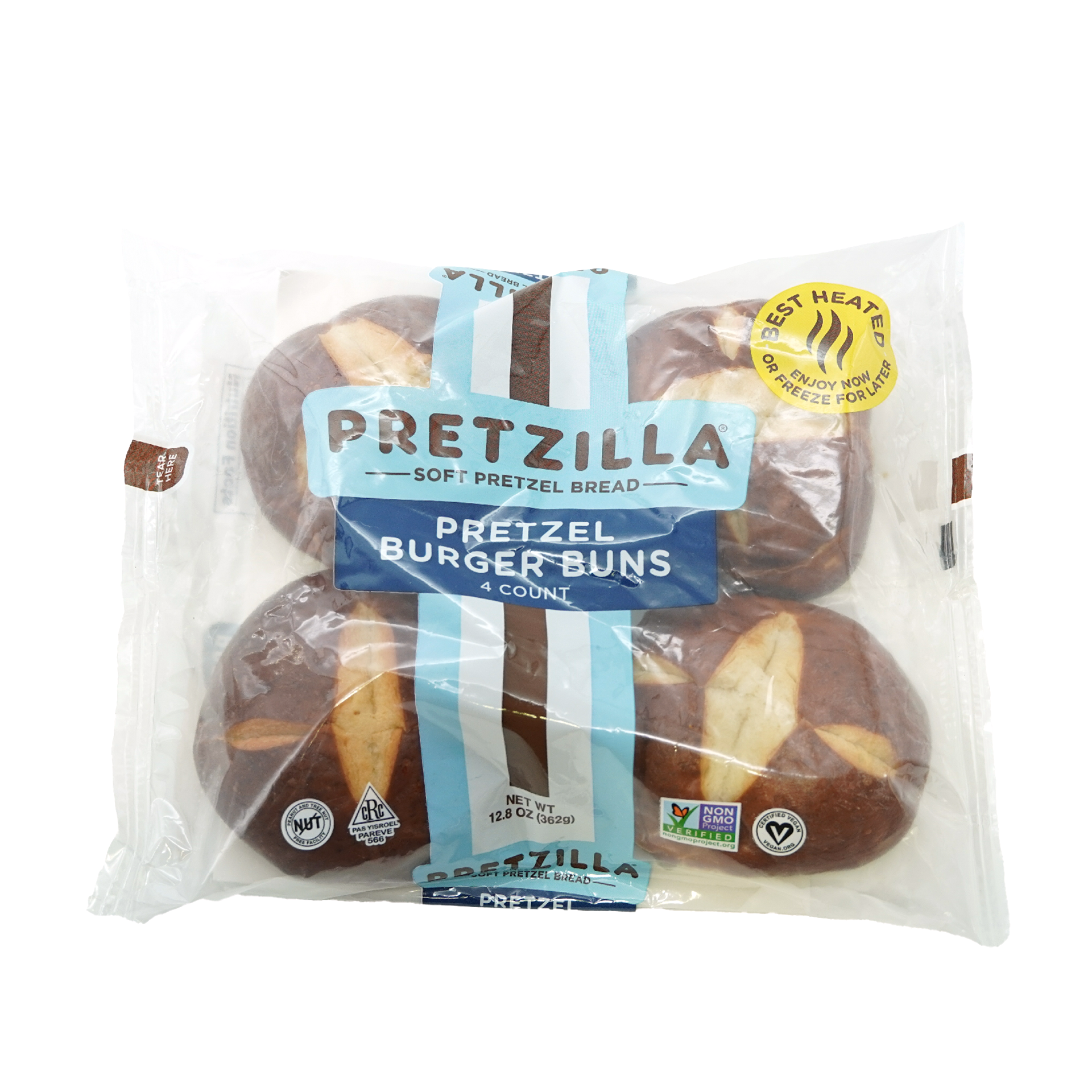 Pretzel Burger Buns