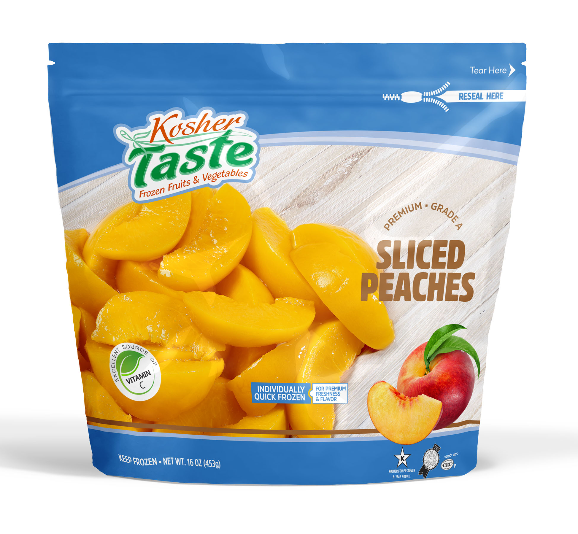 Frozen Sliced Peaches