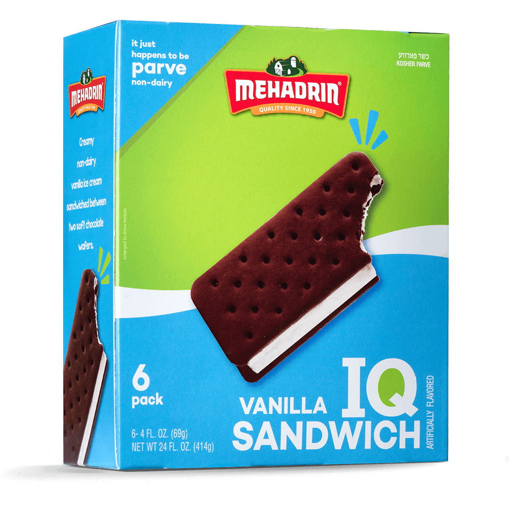 Iq Sandwich Icecream Vanilla