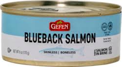Salmon, Blueback Skinless Boneless In Brine