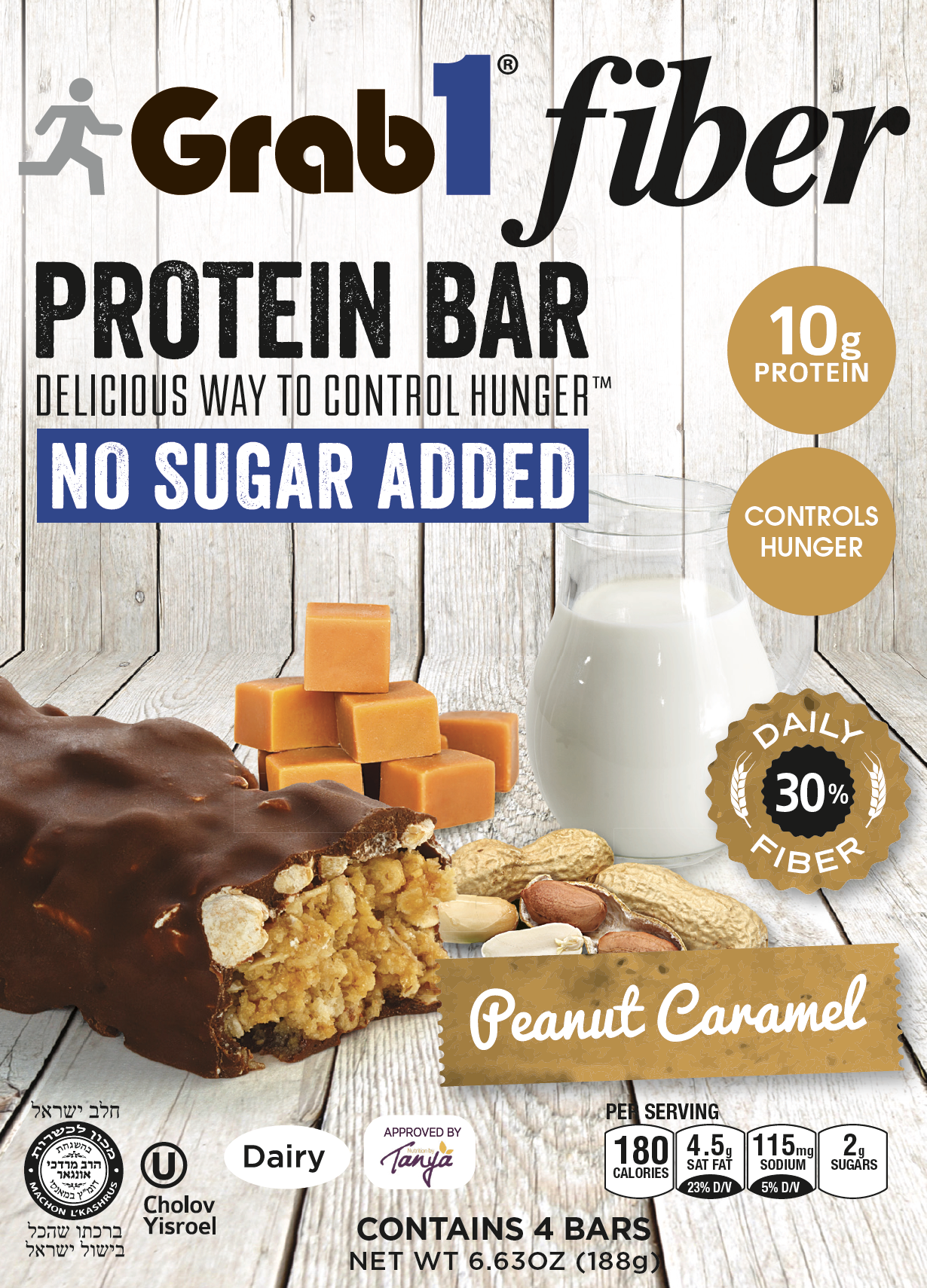 Grab-1 Peanut Caramel Sugar Free