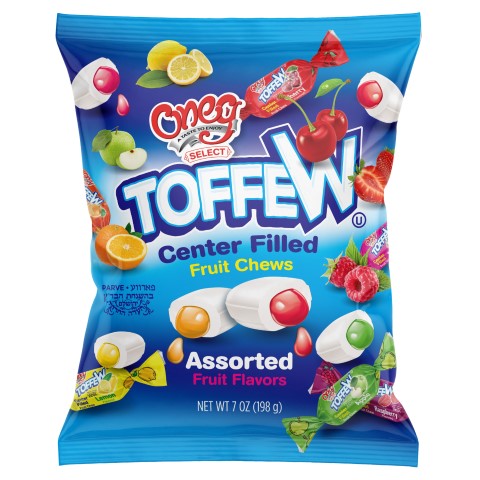 Toffe-w Filled Fruit Chews Assorted Flavors