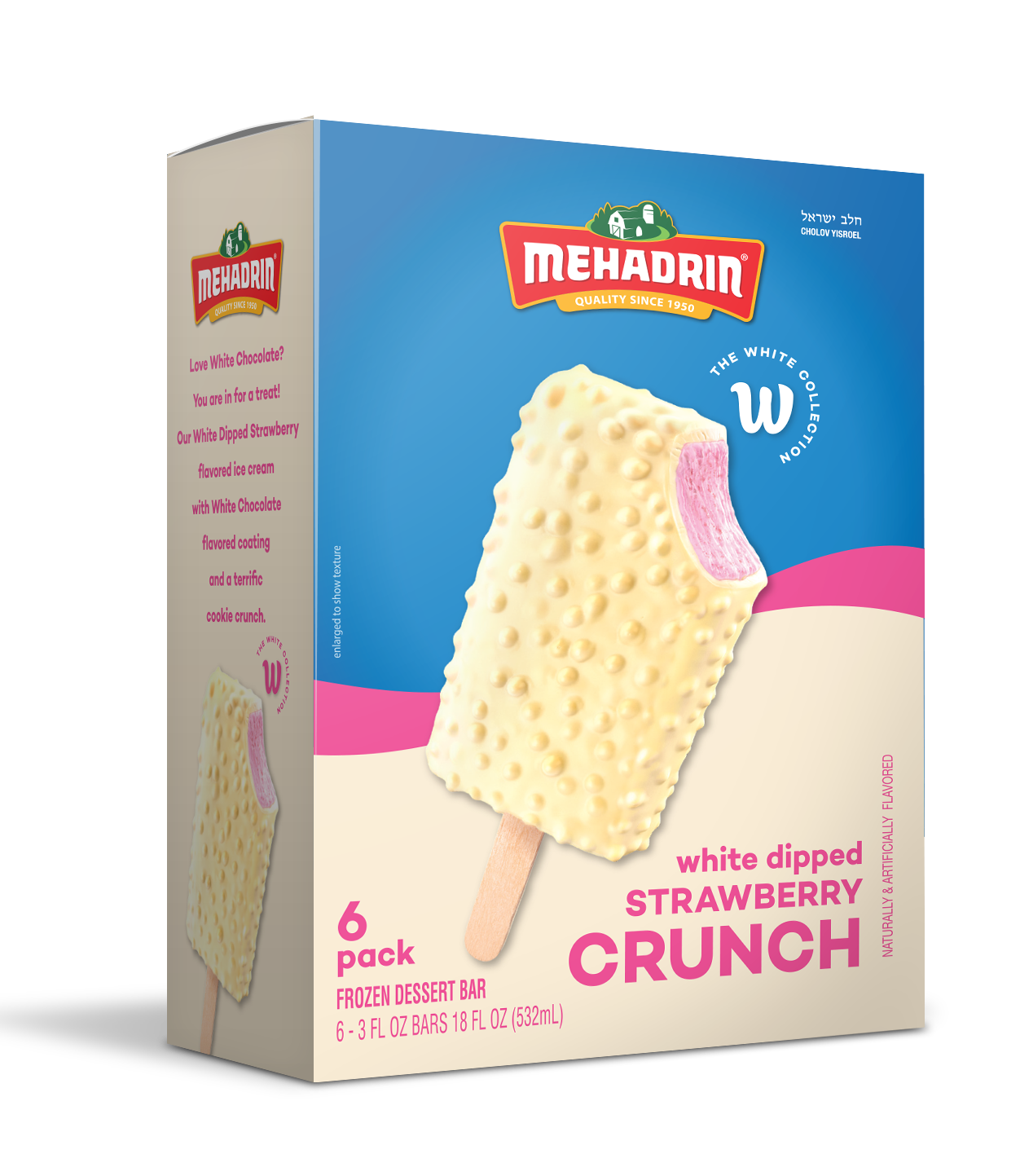 Krispy White Strwbrry Bar