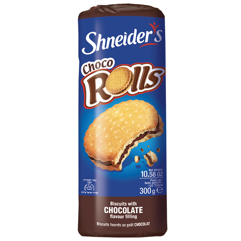 Chocolate Wafer Rolls