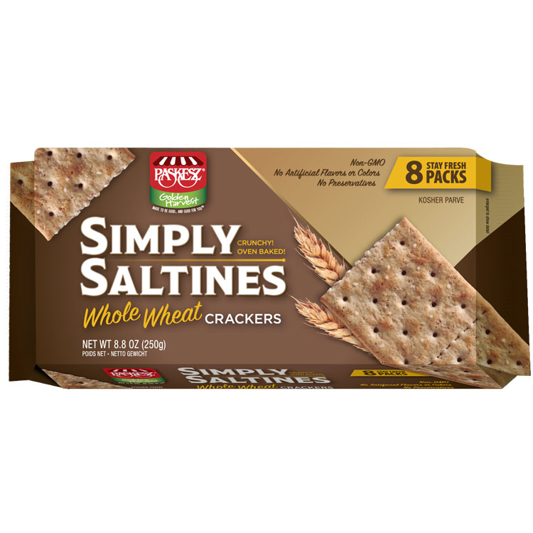 Simply Saltines Whole Wheat