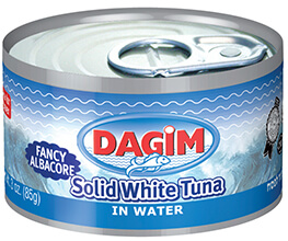 Tuna, Solid White In Water