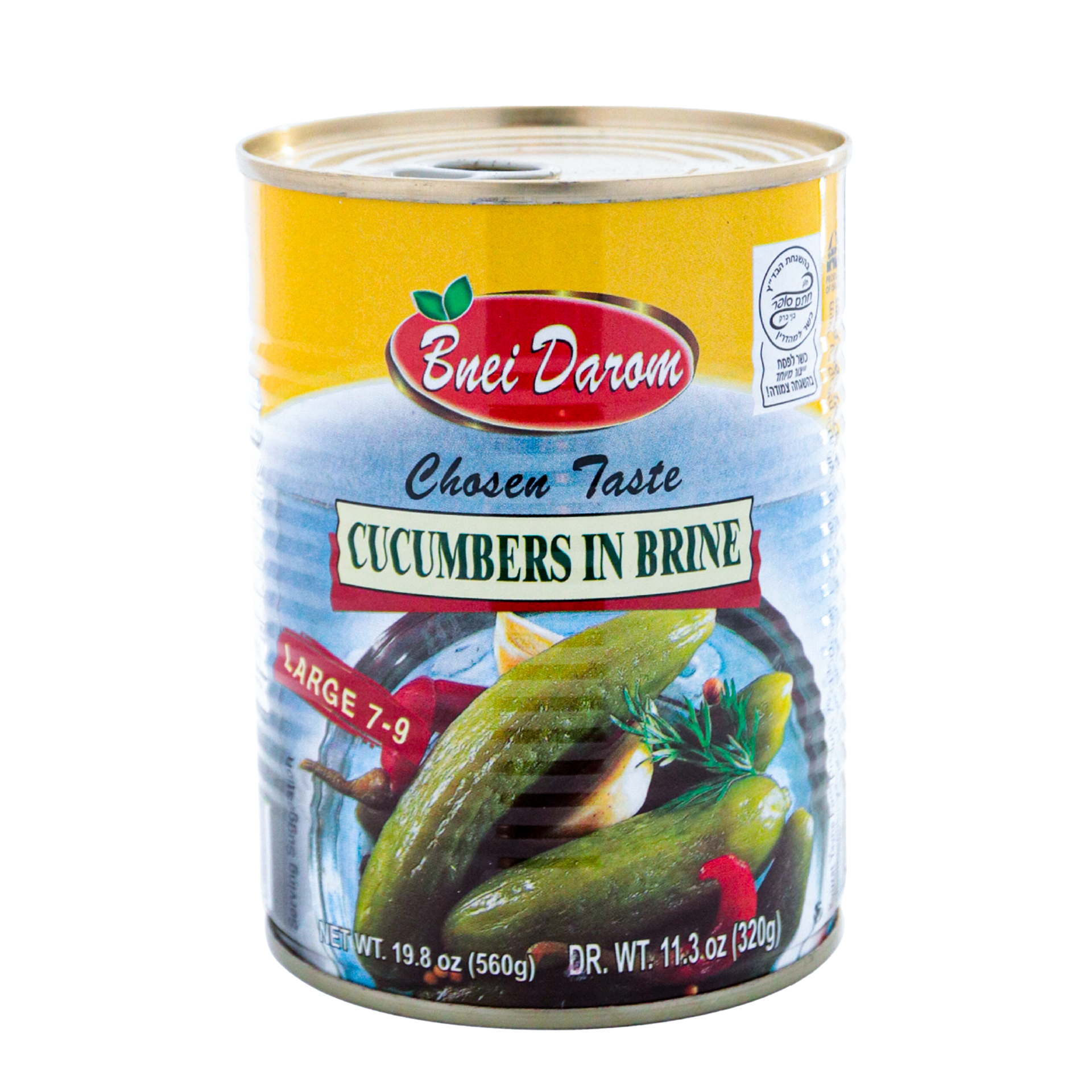 Cucumbers In Brine 7-9 (+20%)
