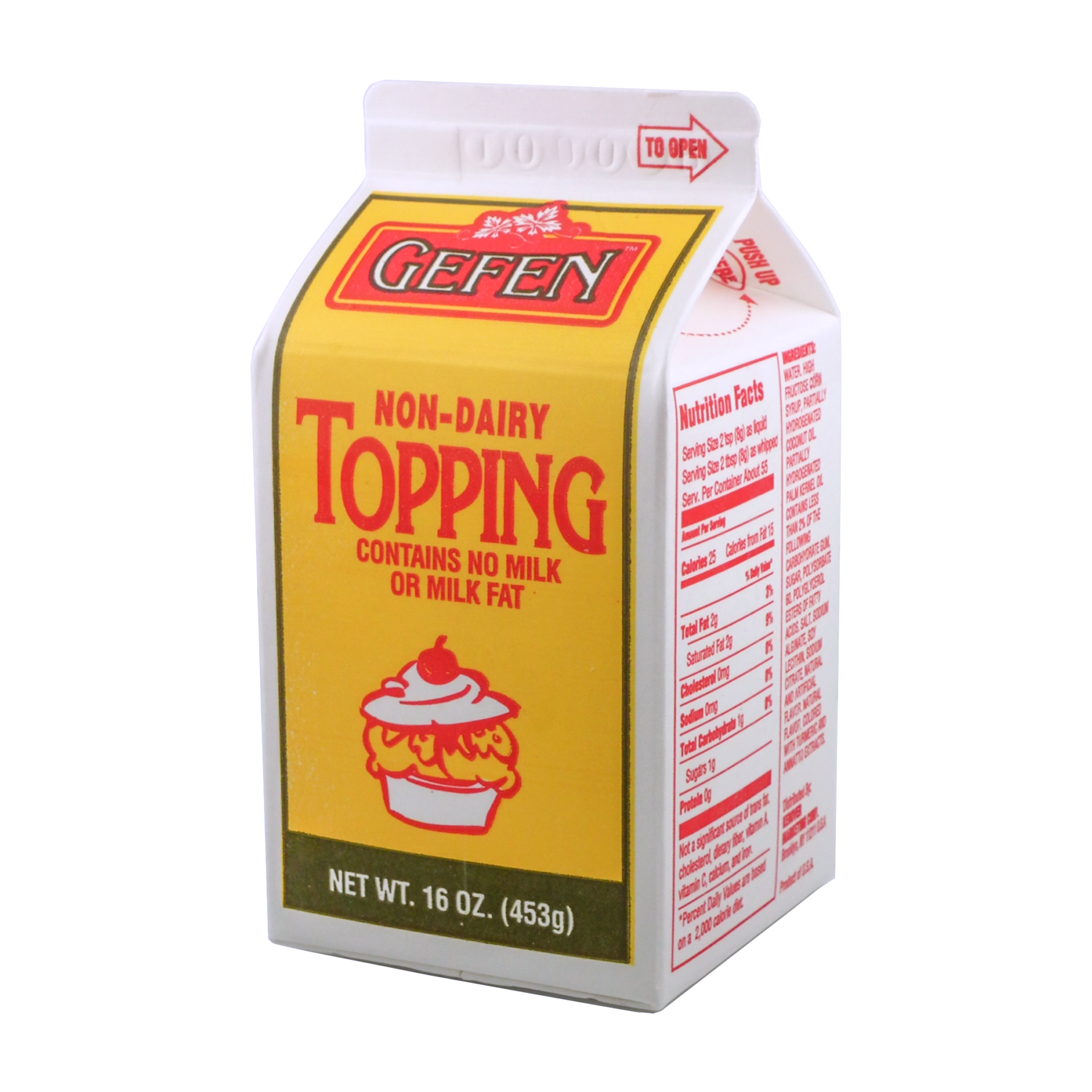 Non-Dairy Whipped Topping