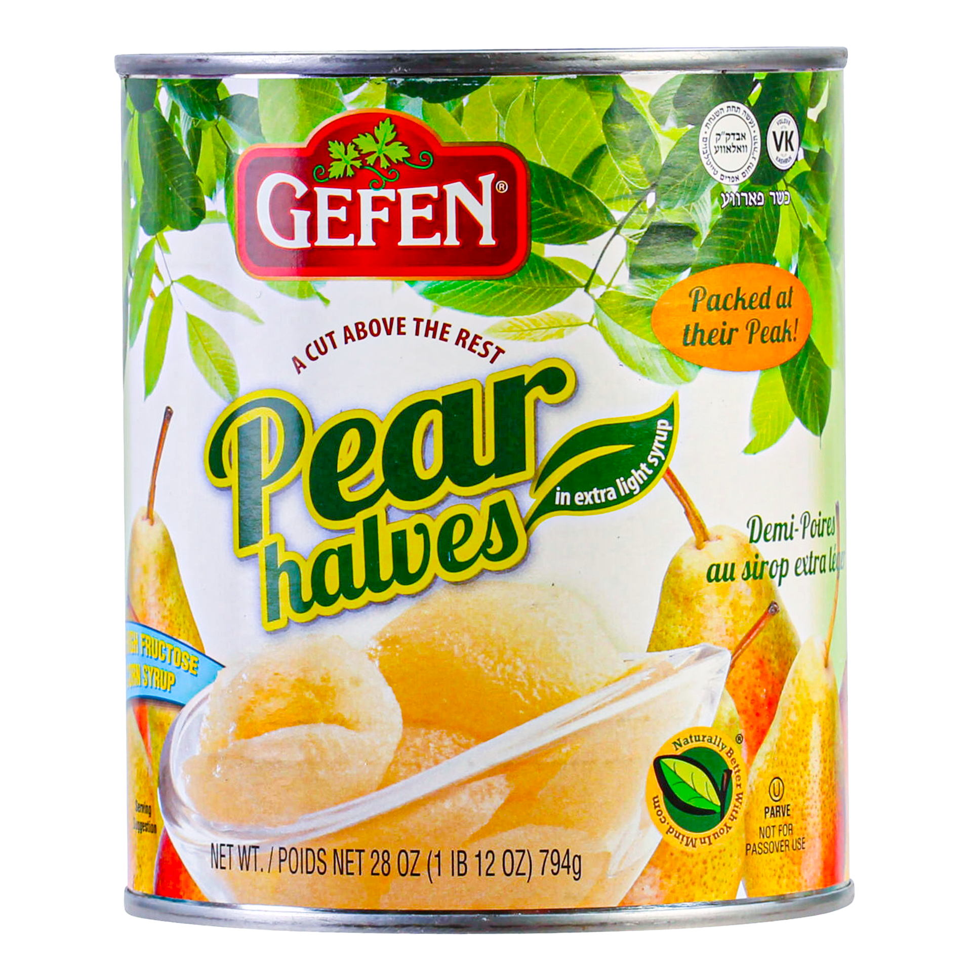 Pear Halves in Light Syrup