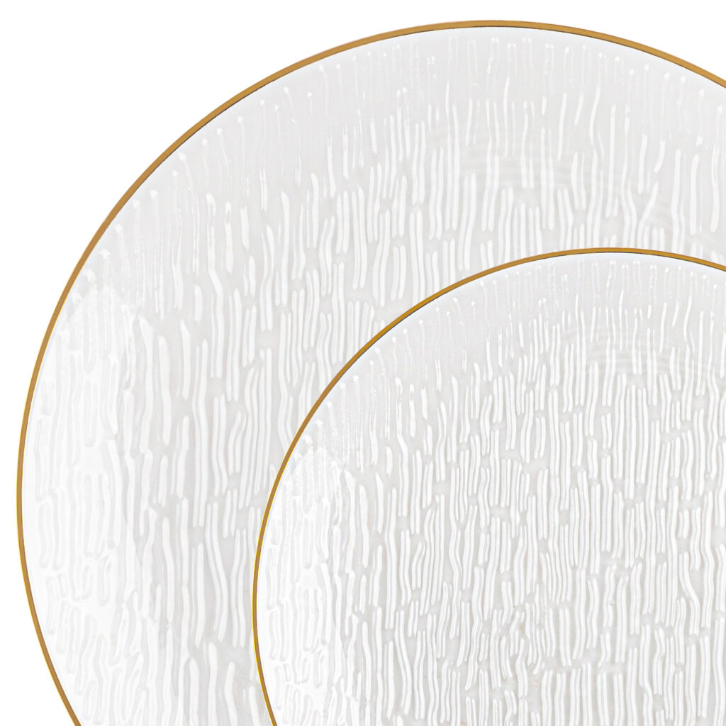 Plates Combo Icicles Clear