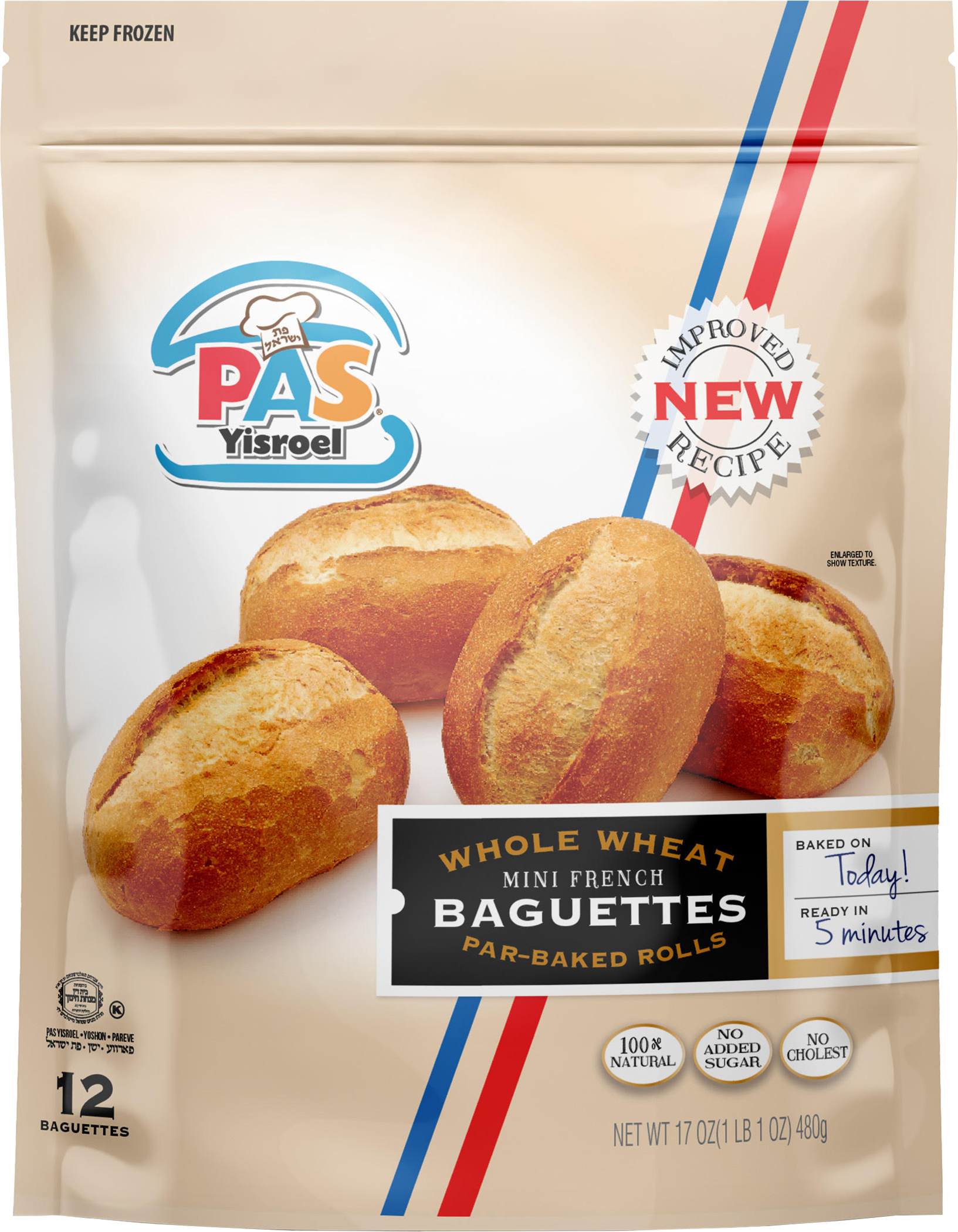Mini Baguettes Whole Wheat