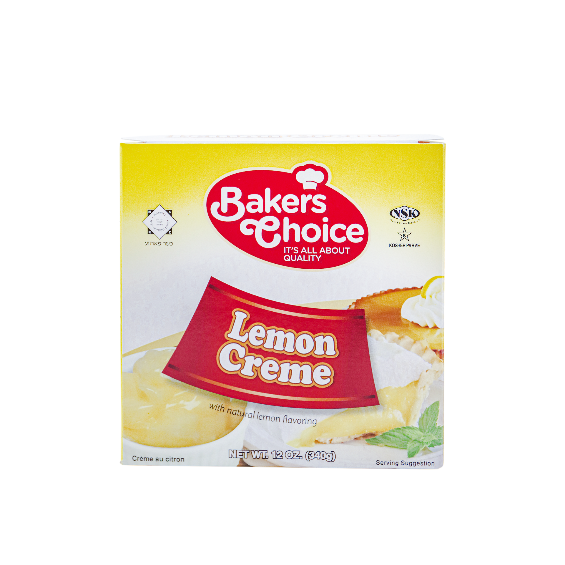 Lemon Creme Filling