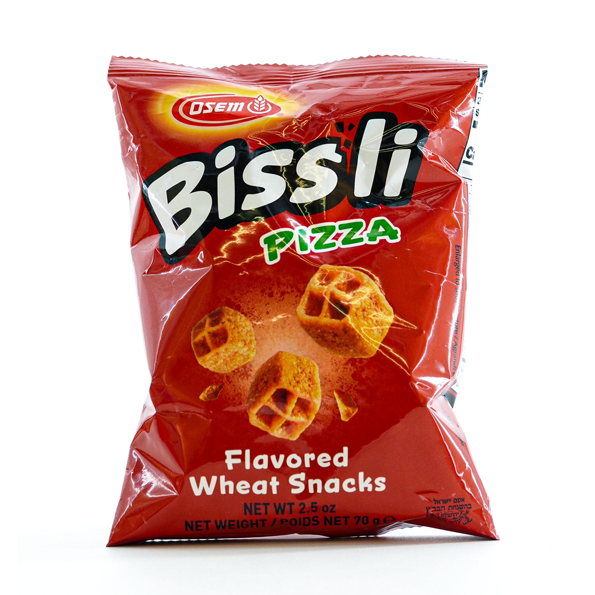 Appels Grocery | BISSLI PIZZA FLAVORED WHEAT SNACKS